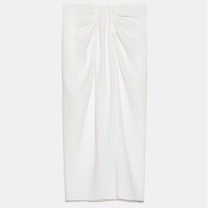 ZARA PAREO KNOTTED SKIRT